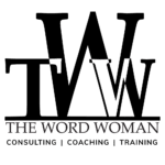 the word woman logo