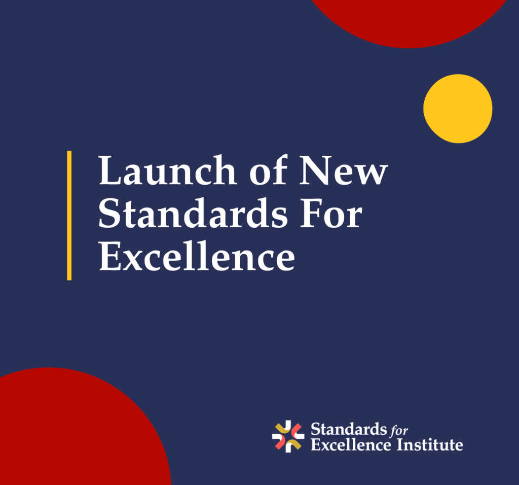 Launch of New Standards for Excellence cover image