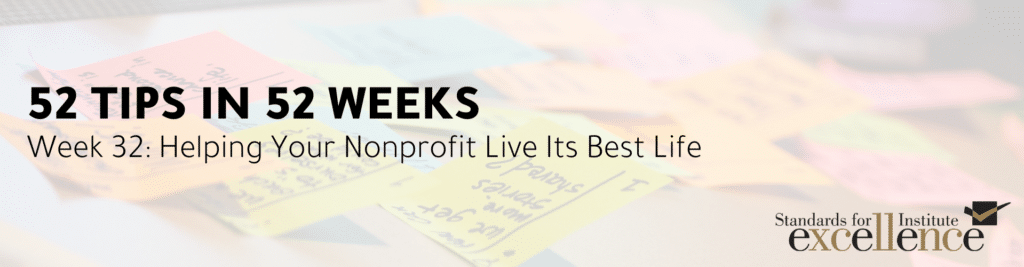 52 tips in 52 helping nonprofit live its best life