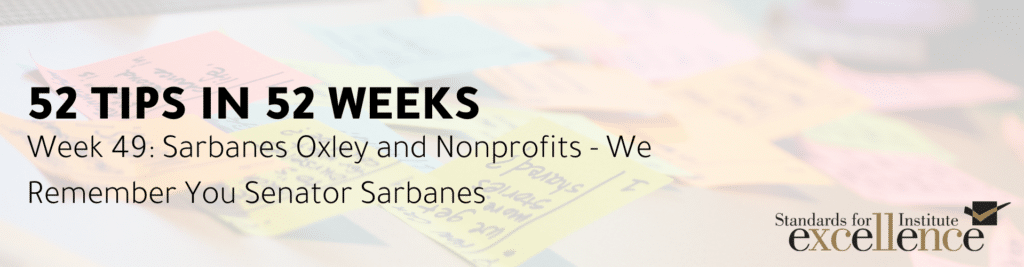 52 tips in 52 weeks sarbanes oxley