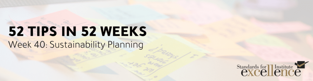 52 tips in 52 weeks sustainability planning