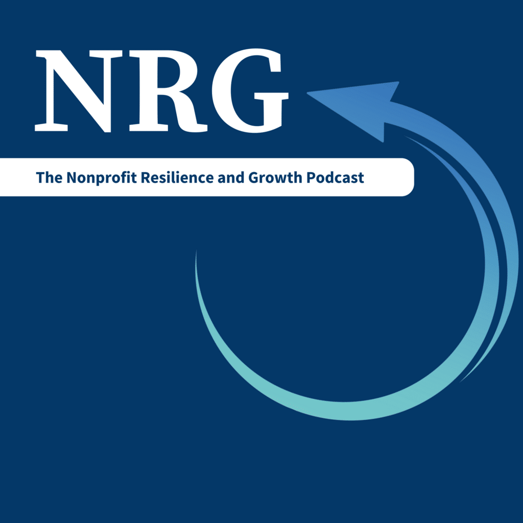 nonprofit resilience and growth podcast cover