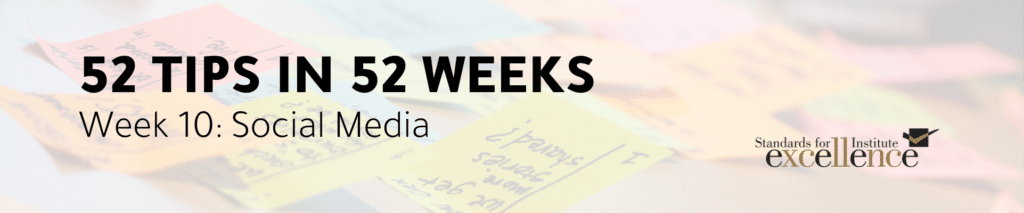 52 TIPS IN 52 WEEKS social media